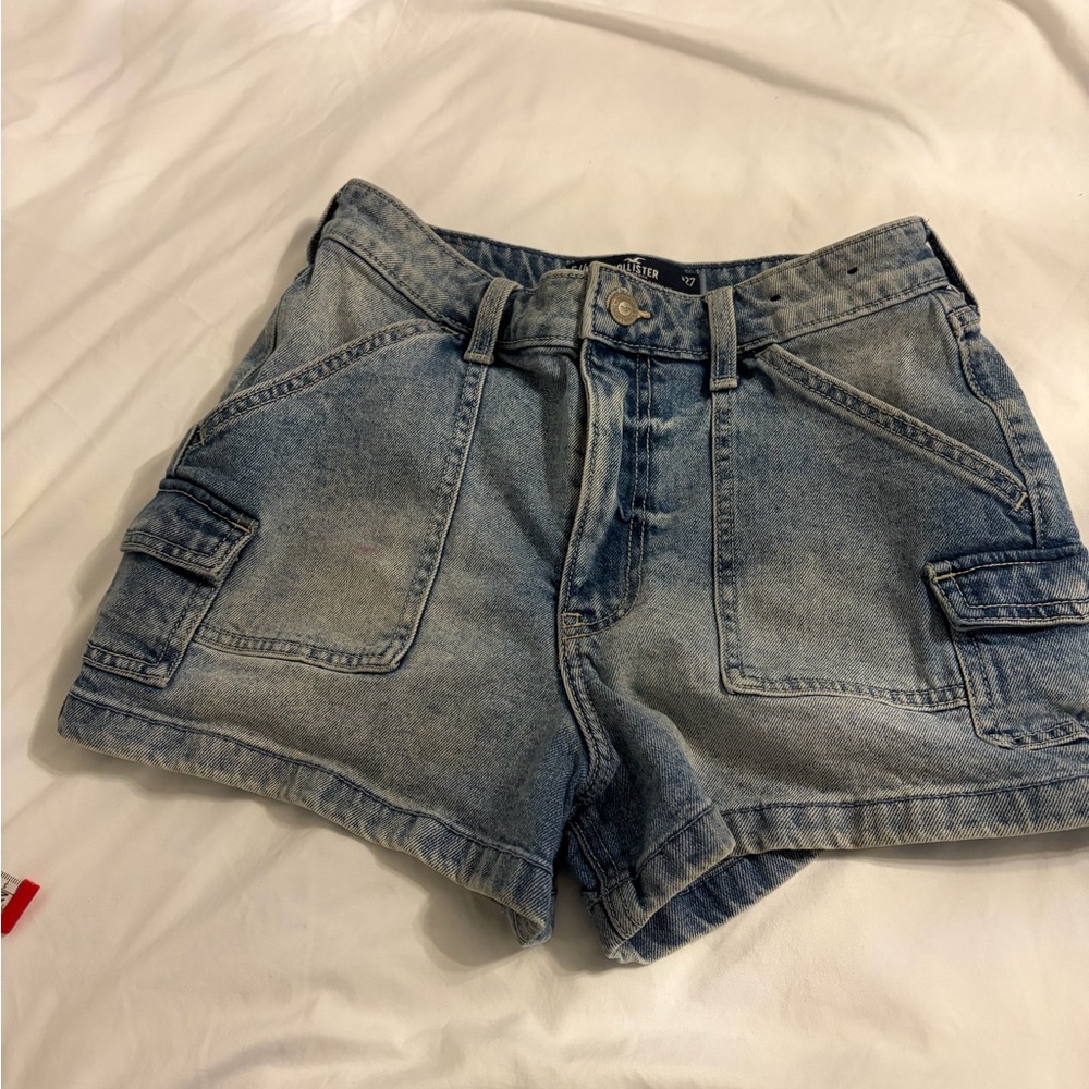 Hollister Light Blue‎ Jean Shorts